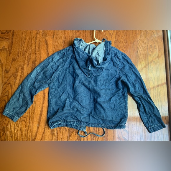 Madison Studio Hooded Jeans Jacket Size M - Picture 2 of 3